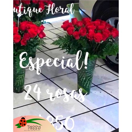 Especial 24 rosas