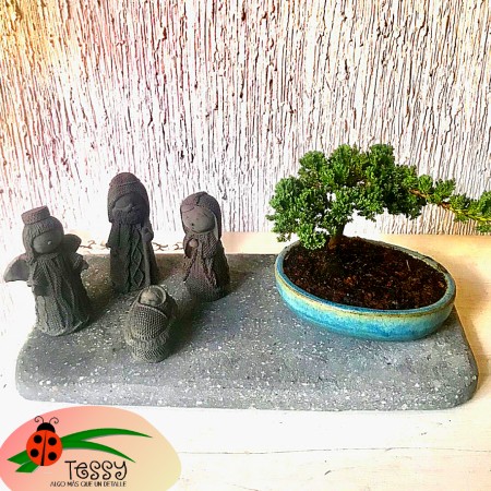 Jardín Zen navideño