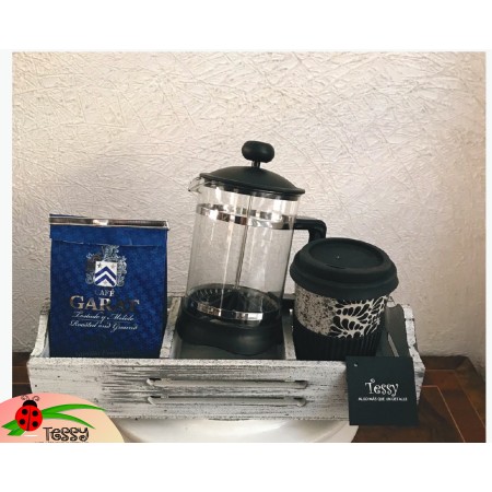 Base vintage con thermo y presa francesa