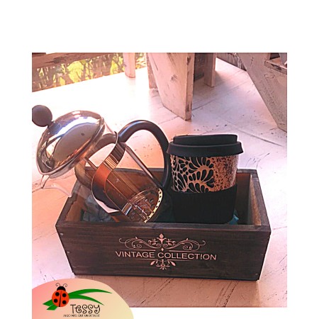 Thermo de talavera con prensa francesa