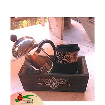 Thermo de talavera con prensa francesa